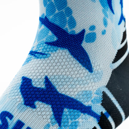 Shark Active Crew Socks