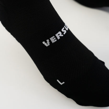 Classic Black Active Crew Tab Socks Bundle (4 Pack)