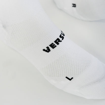 Classic White Active Crew Tab Socks Bundle (4 Pack)