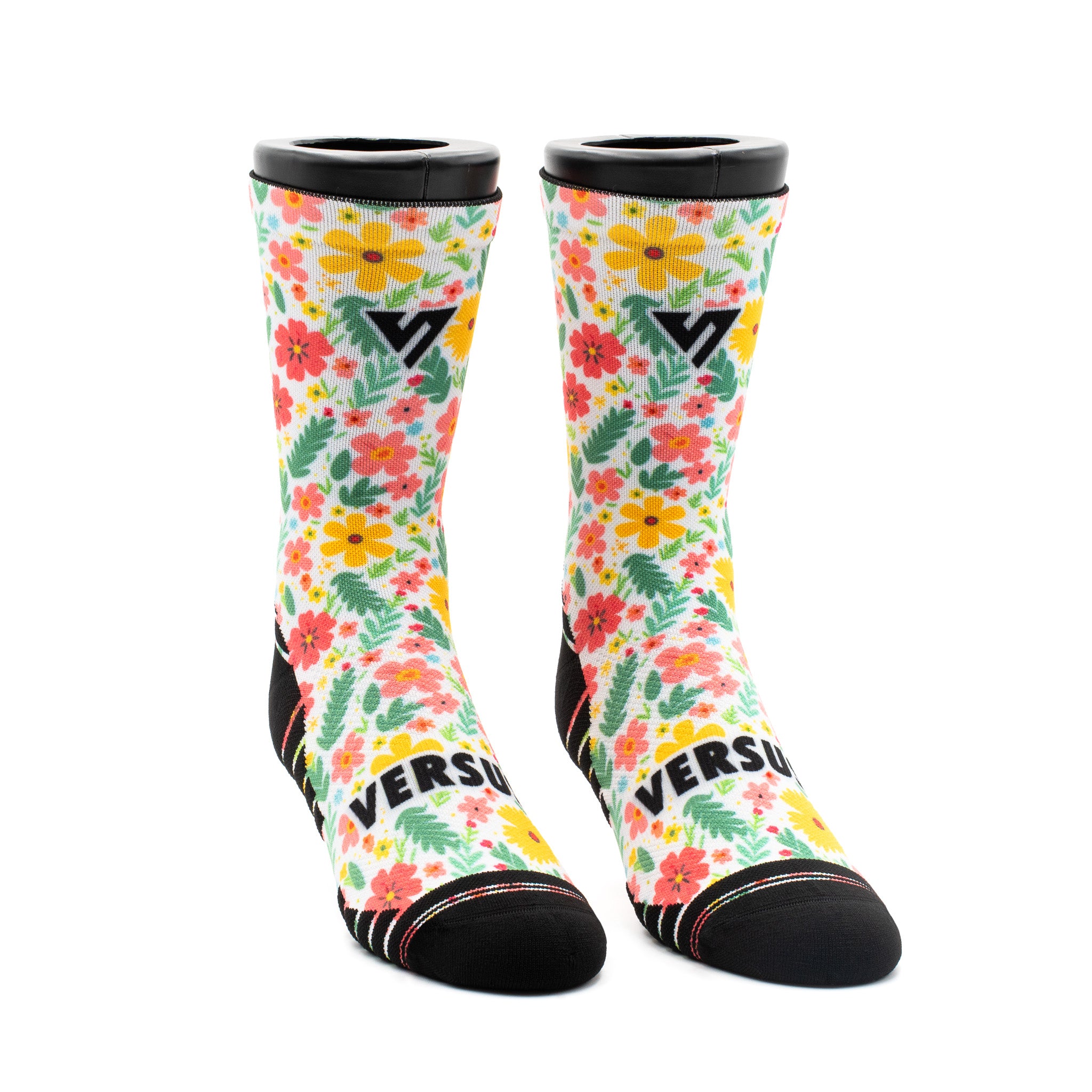 Garden Glow Active Crew Socks