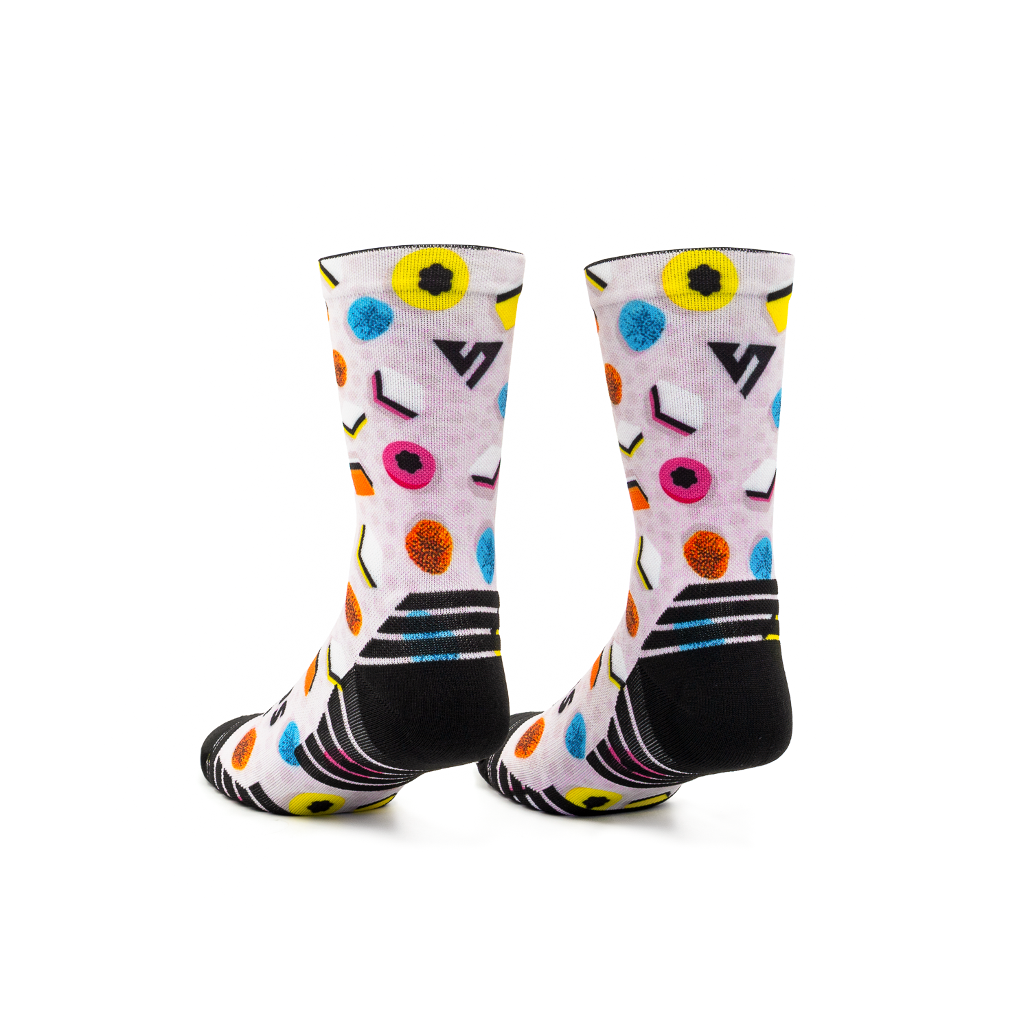 Allsorts Liquorice 2.0  Active Crew Socks