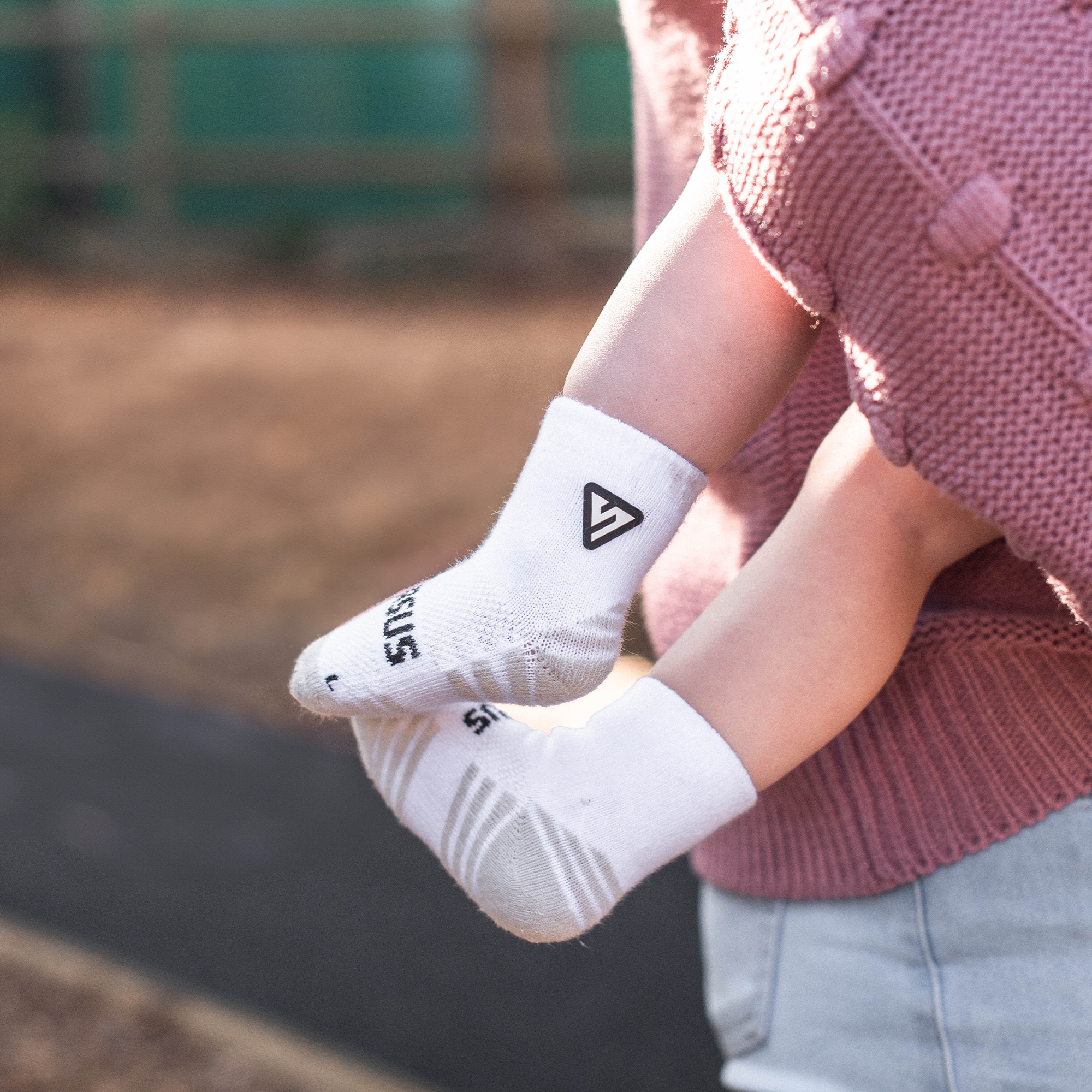 White Baby Socks