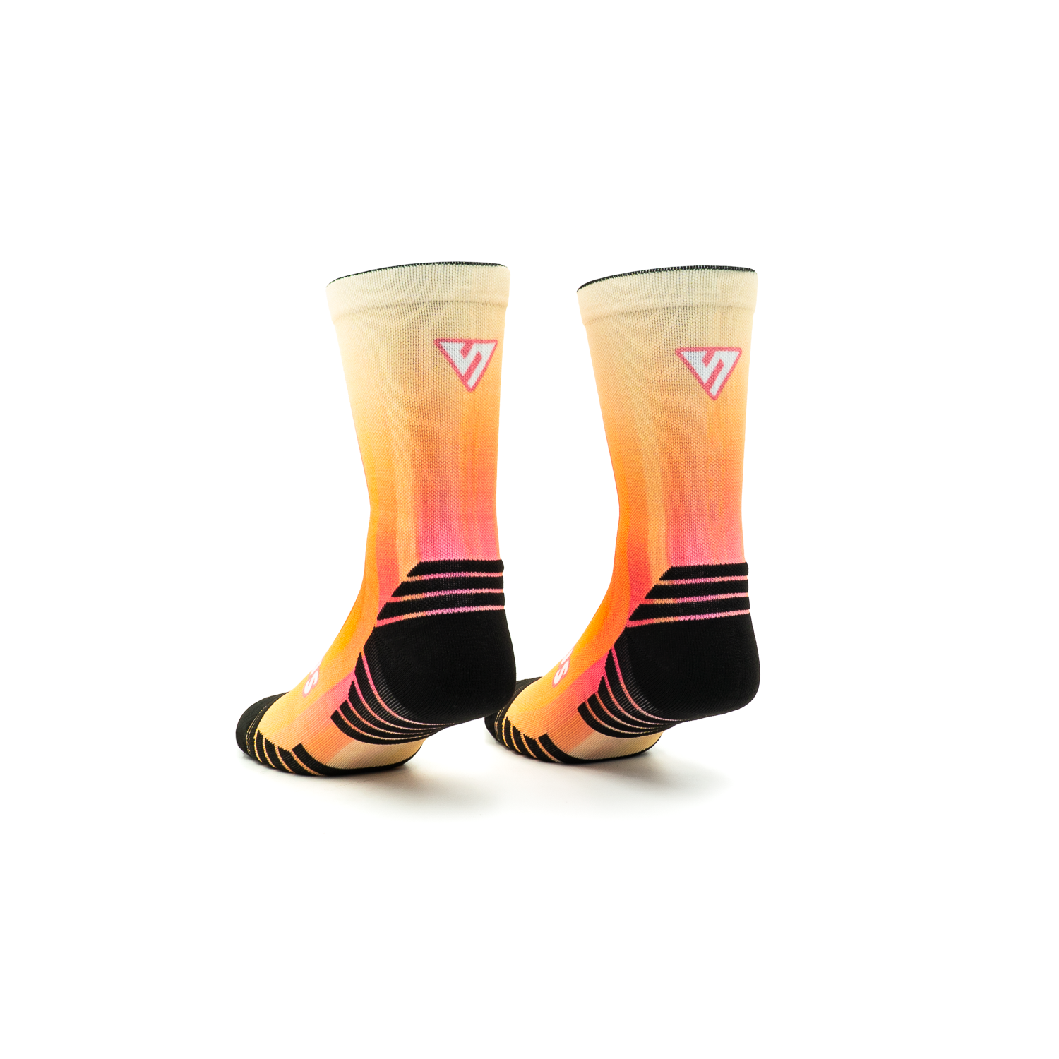Sunset Sorbet Active Crew Socks