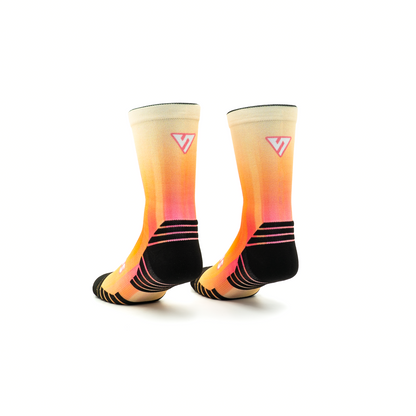 Sunset Sorbet Active Crew Socks