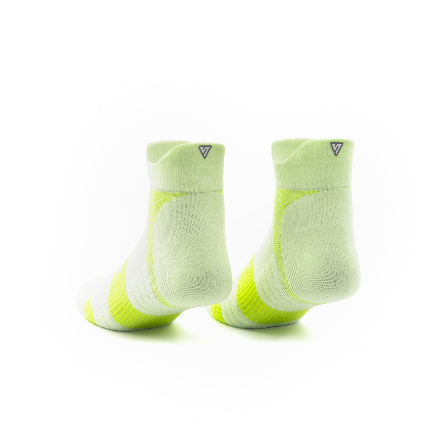 Sunny Lime Running Ankle Socks