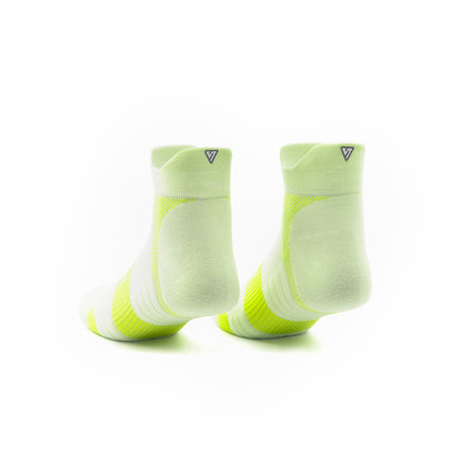 Sunny Lime Running Ankle Socks