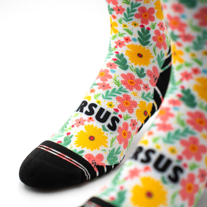 Garden Glow Active Crew Socks