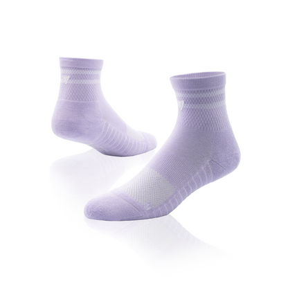 Lilac Lifestyle Quarter Socks