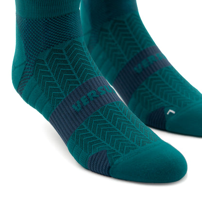 Deep Teal Running Ankle Socks