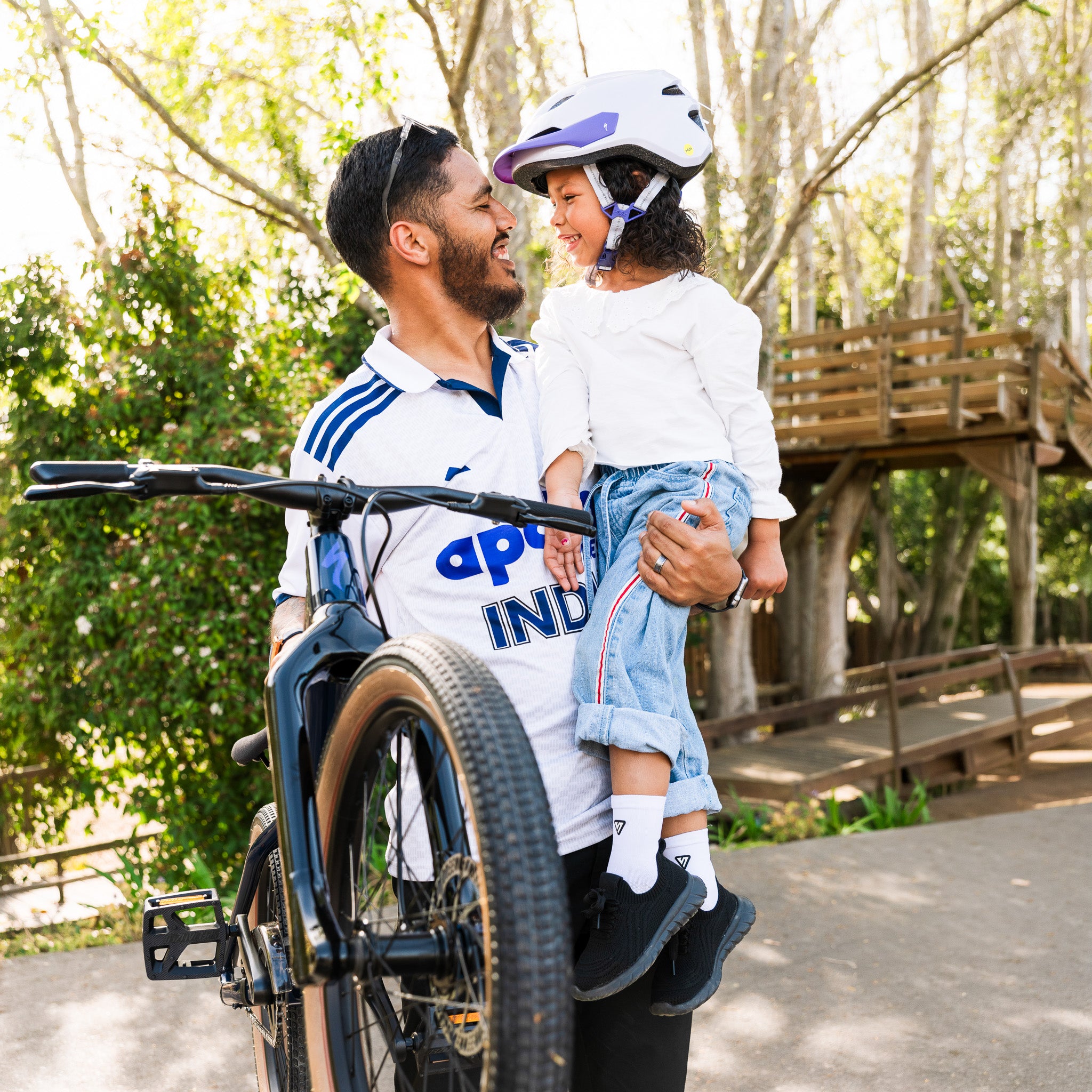 Classic White Toddler Active Crew Tab Socks