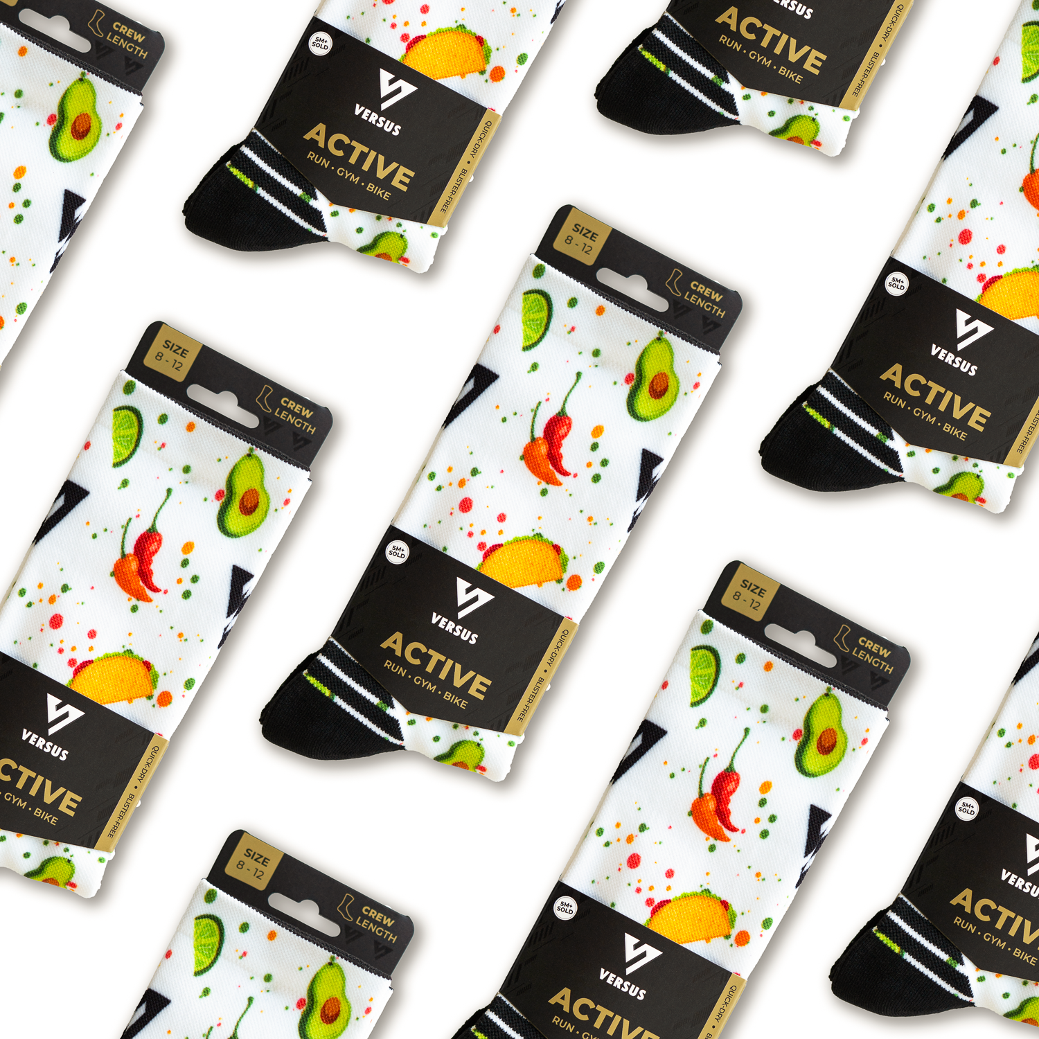 Fiesta Active Crew Socks