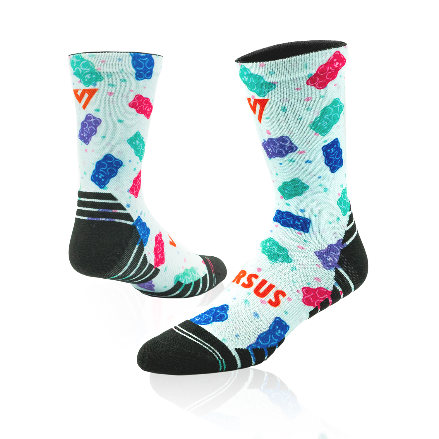 Gummy Bear Active Crew Socks