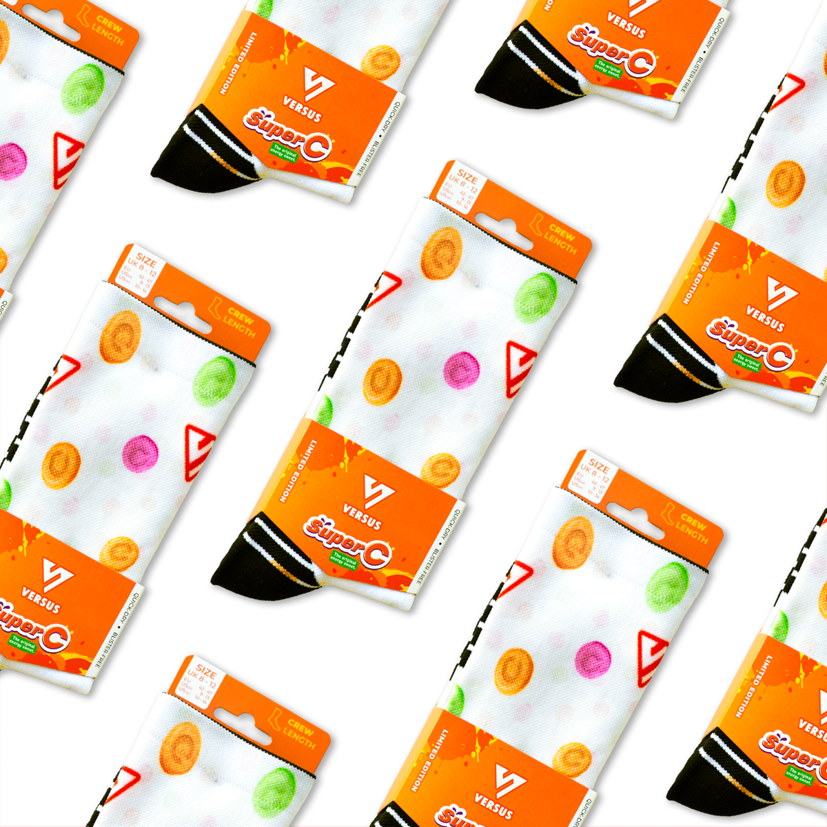 Super C Active Crew Socks