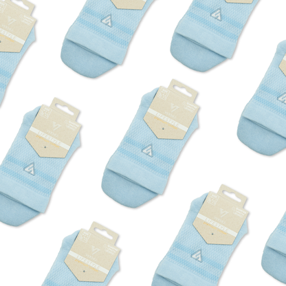 Sky Blue Lifestyle Quarter Socks