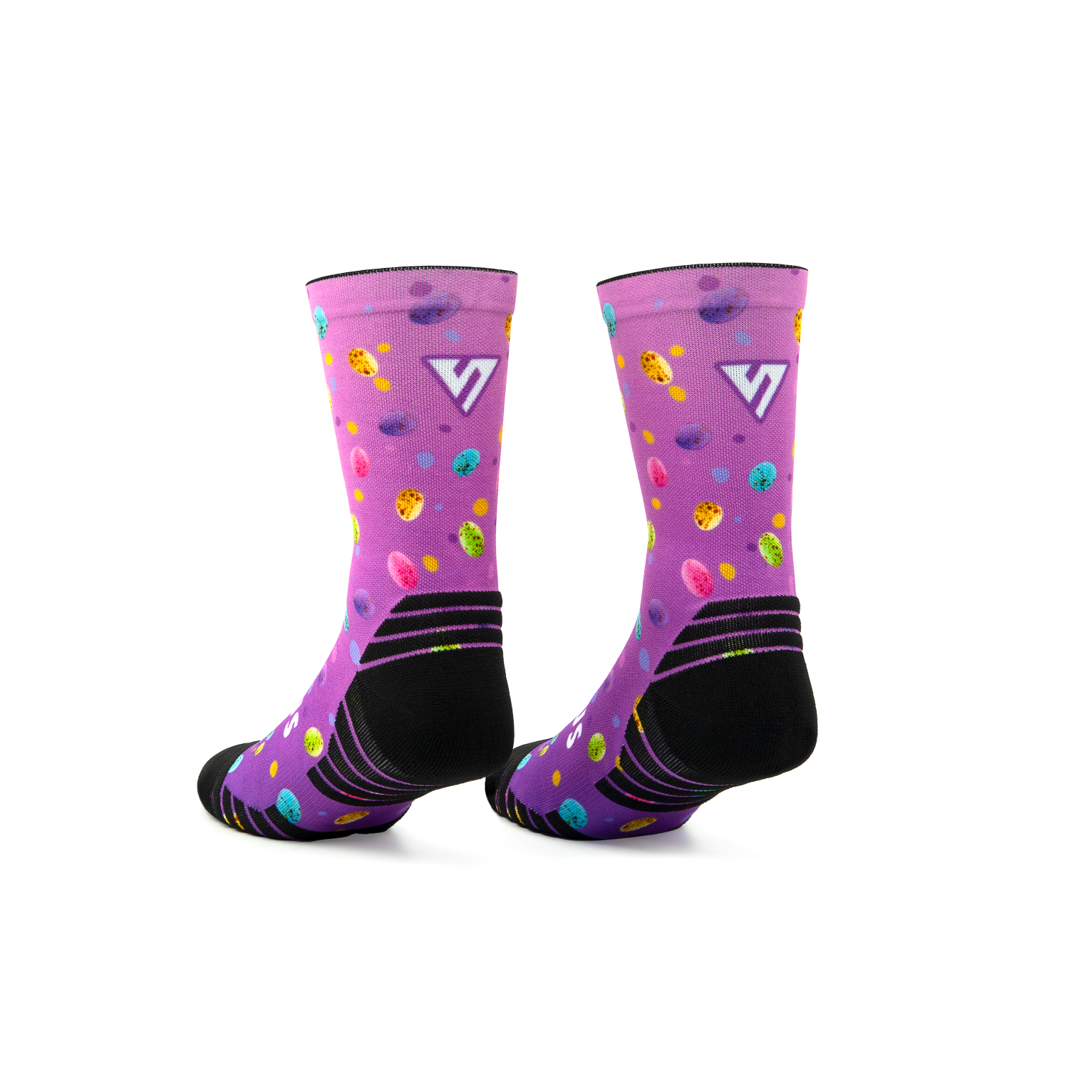 Speckled Eggs Active Crew Socks