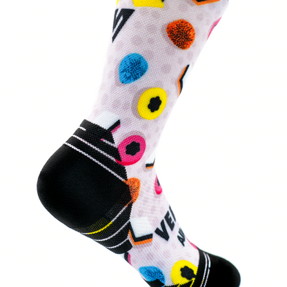 Allsorts Liquorice KIDS 2.0 Active Crew Socks