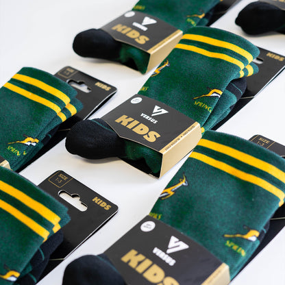 Springboks Rugby KIDS Active Crew Socks