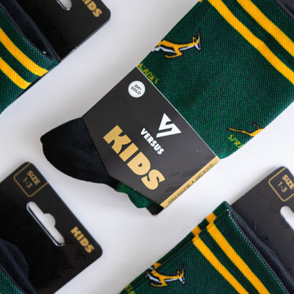 Springboks Rugby KIDS Active Crew Socks