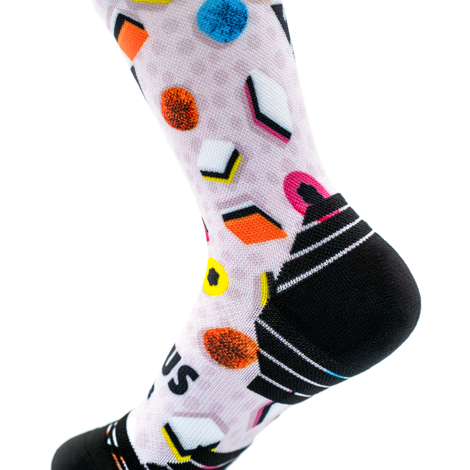 Allsorts Liquorice KIDS 2.0 Active Crew Socks