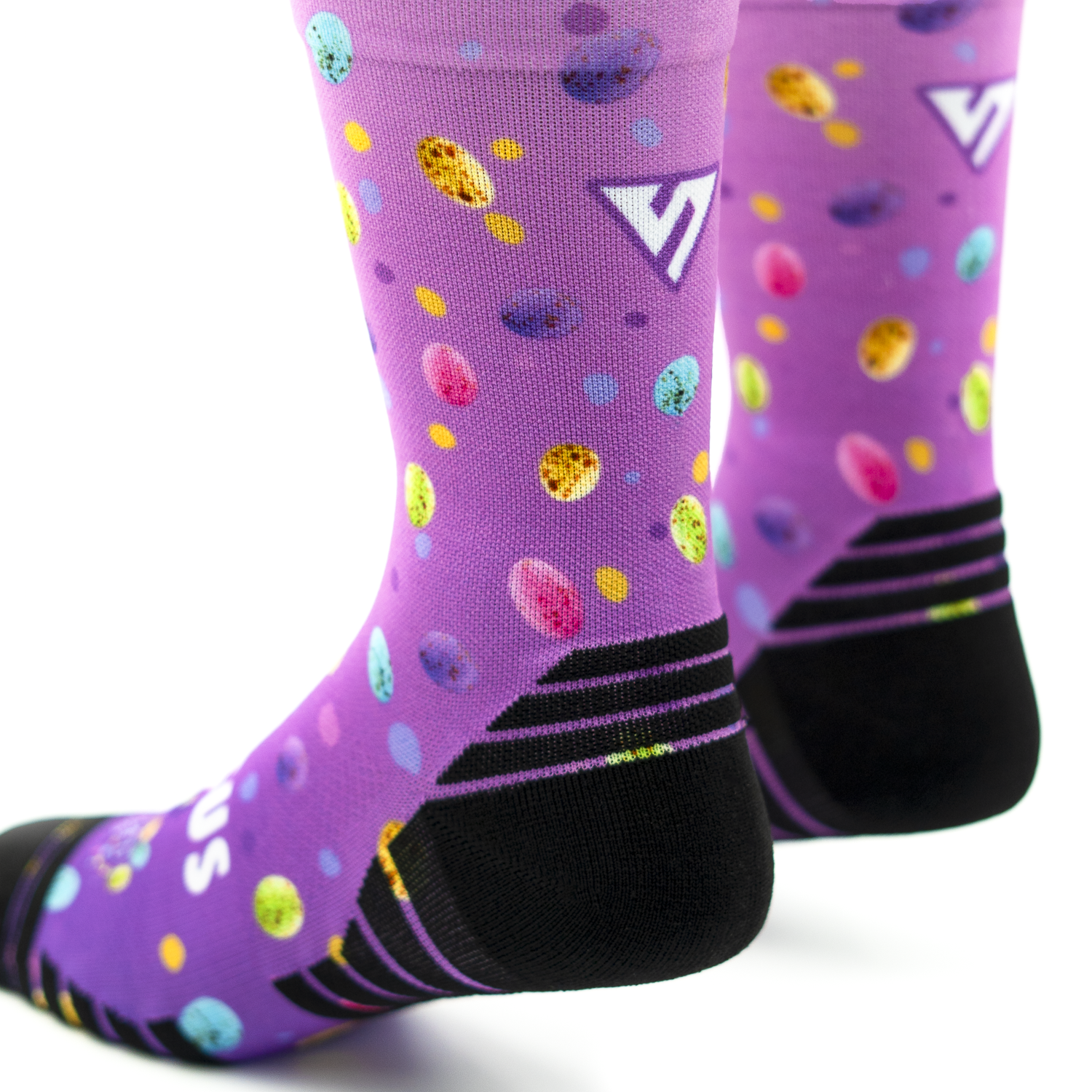 Speckled Eggs Active Crew Socks