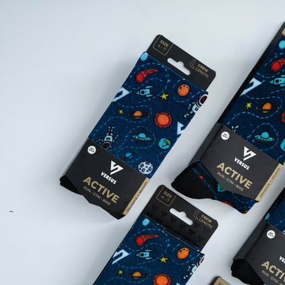 Space Venture Active Crew Socks