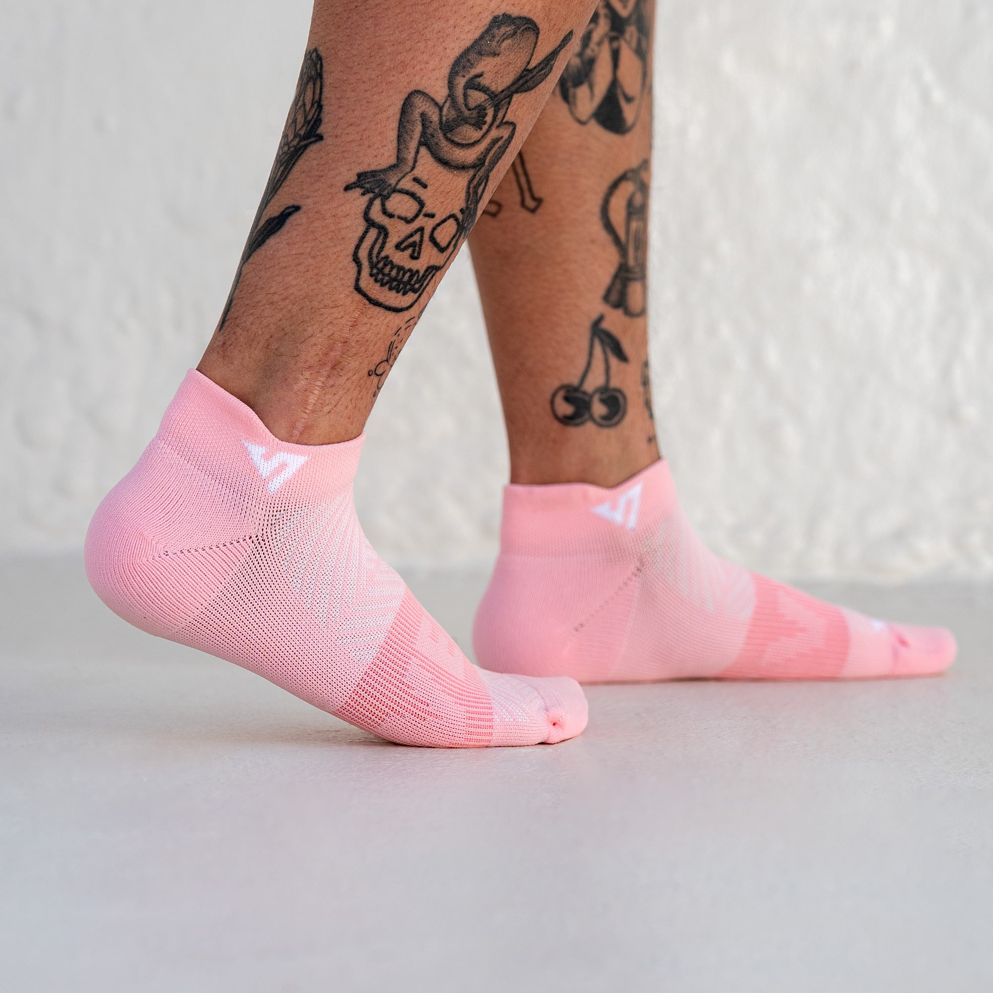 Pink Velocity Trainer Socks