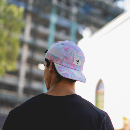 Holographic Running Cap