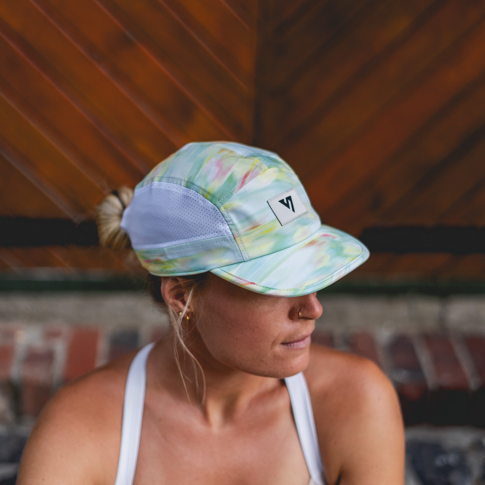 Minty Running Cap