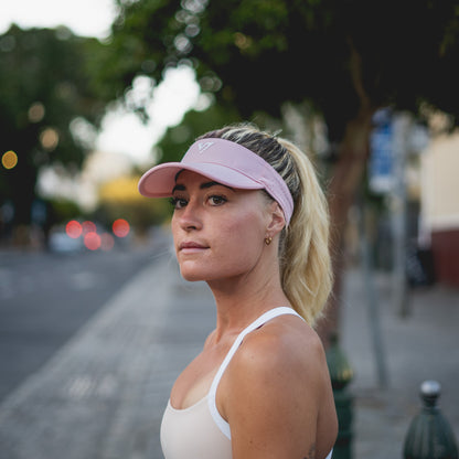 Soft Pink Running Visor