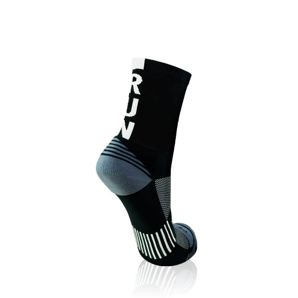 Black RUN Socks | Versus Socks