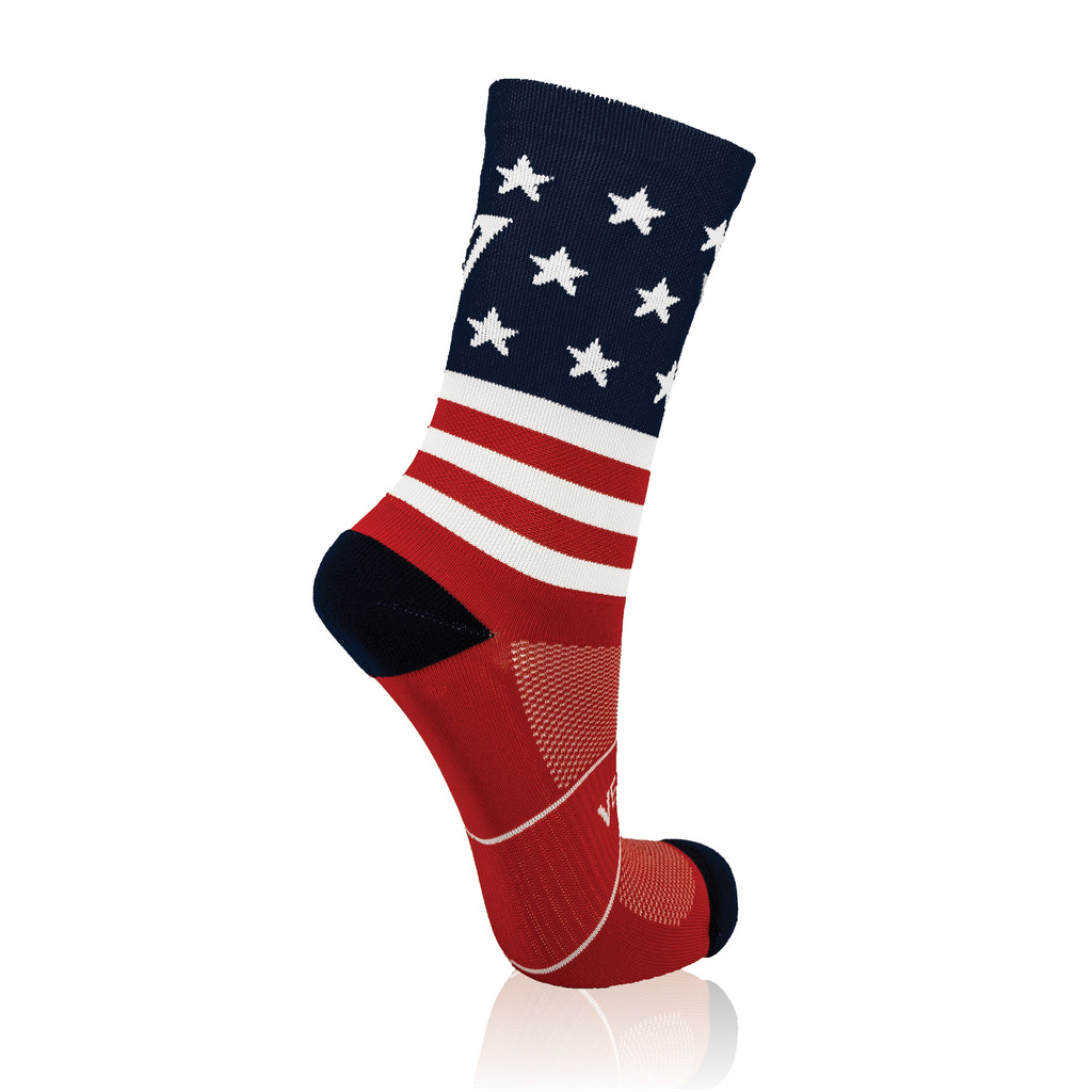 United States of America Flag Active Socks | Versus Socks