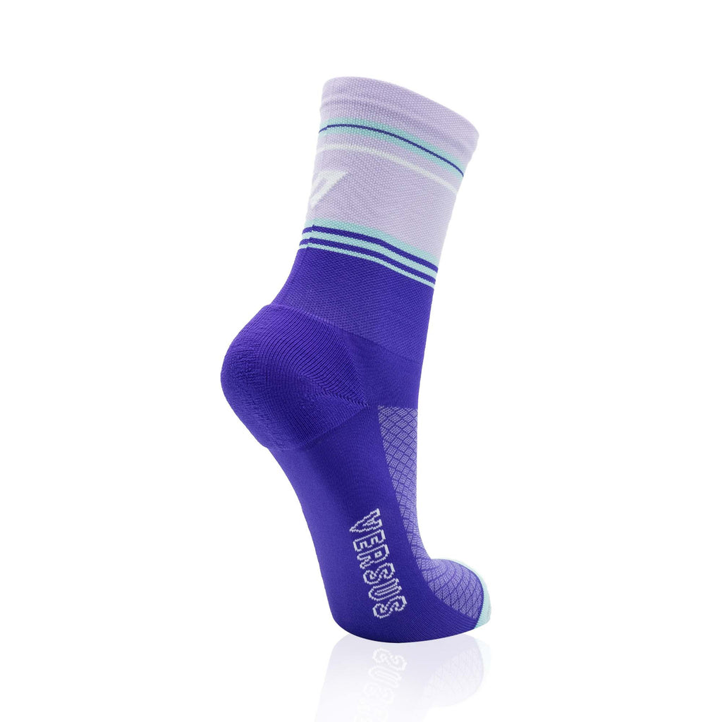 Purple Typhoon Cycling Socks | Versus Socks